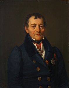 Pjotr Ivanovics Szokolov író portréja 1766-1836, 1830
