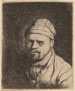 Szakács mellszobra sapkával alkotó: Jan Lievens