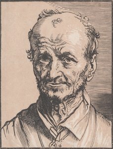 Egy férfi mellszobra, 17. század. alkotó: Jan Lievens