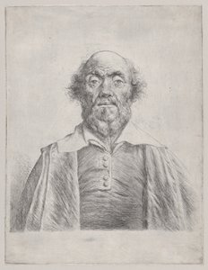 Egy idős férfi mellszobra, 1620-74. alkotó: Jan Lievens