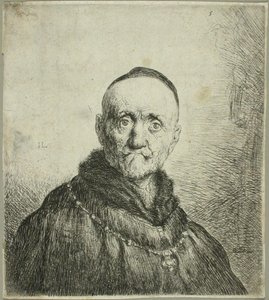 Egy keleti férfi mellszobra alkotó: Jan Lievens