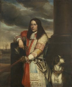 Engel de Ruyter 1649-1683, holland admirális, 1680