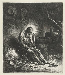 Szent Jeromos alkotó: Jan Lievens