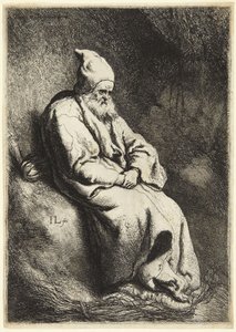 A remete (Bartsch 6; Hollstein 17. VII és VIII között, nyilvántartásban nem szerepel) alkotó: Jan Lievens