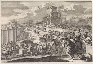 Salamon templomának építése alkotó: Jan Luyken