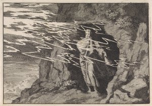 Illés a barlangban alkotó: Jan Luyken