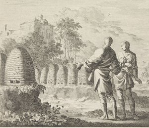 Embléma: méhek alkotó: Jan Luyken