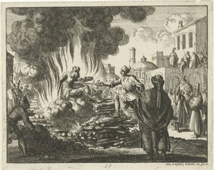 Polycarp máglyán égett alkotó: Jan Luyken