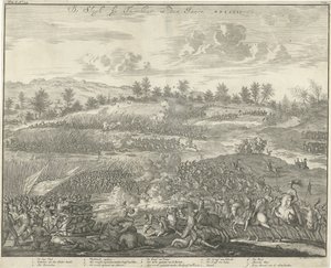 Turnhout-i csata, 1597 De Slagh, Turnhout in den Jaere MDXCVII (cím az objektumon) alkotó: Jan Luyken
