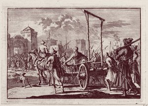 Stenka Razin a moszkvai kivégzés előtt, 1698