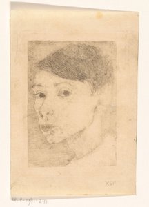 Önarckép alkotó: Jan Mankes