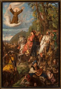 Bohdan Hmelnyickij Tugay Béjjel Lviv közelében alkotó: Jan Matejko
