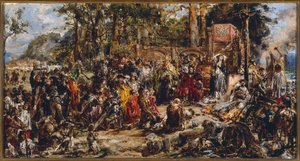 Litvánia megkeresztelése, Kr. u. 1387 alkotó: Jan Matejko