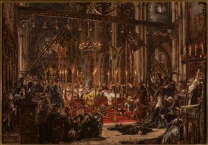 Legnicai vereség. Újjászületés. 1241. év alkotó: Jan Matejko