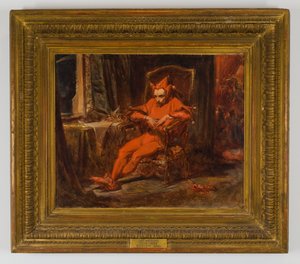 Vázlat a „Stańczyk”-hoz alkotó: Jan Matejko