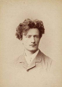 Ignacy Jan Paderewski zeneszerző portréja 1860-1941, kb. 1883. alkotó: Jan Mieczkowski