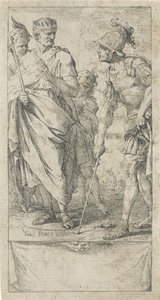 Popilius Laenas tekent een cirkel