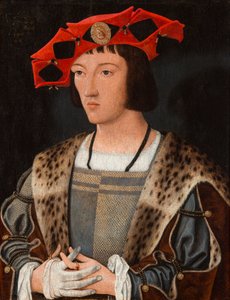 Kesztyűt viselő férfi portréja, 1520 körül (olaj, tábla)