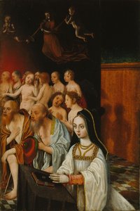 Az igazak és adományozó lelkek c. 1520 alkotó: Jan Mostaert