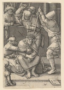 Tövis koronás Krisztus másolata.n.d. alkotó: Jan Muller