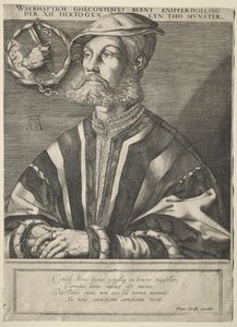 Bernard Knipperdolling portréja alkotó: Jan Muller