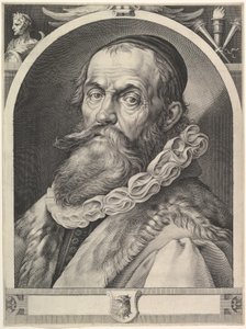 Hendrick Goltzius portréja, kb. 1617. alkotó: Jan Muller
