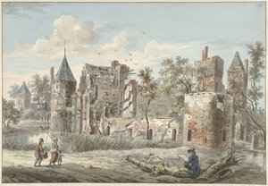 A Huis ter Haar romja Maarssen közelében alkotó: Jan Philip Reuthel jr.