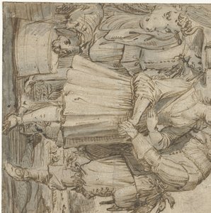 Idős vadász és egy fiatal nő alkotó: Jan Philipsz. van Bouckhorst