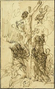 A keresztre feszítés alkotó: Jan Philipsz. van Bouckhorst