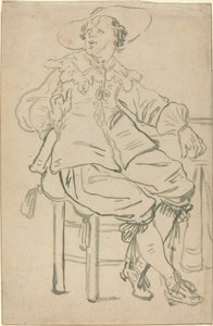Ülő Cavalier alkotó: Jan Philipz van Bouckhorst