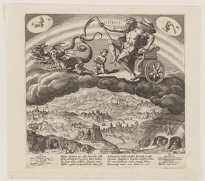 Saturnus, a Hét bolygóból alkotó: Jan Sadeler I