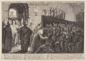 Platón barlangja alkotó: Jan Saenredam