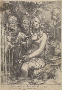 Susanna és a vének alkotó: Jan Saenredam