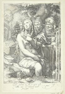 Susanna és a vének alkotó: Jan Saenredam