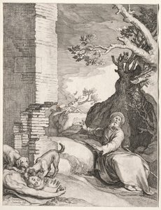 Ahija jóslata alkotó: Jan Saenredam