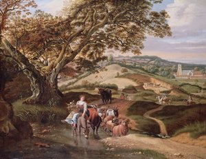 Pásztori táj, 1684
