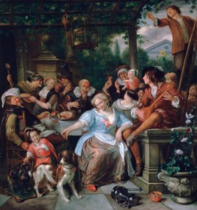 „Merry Company on a Terrace”, c1673-1675