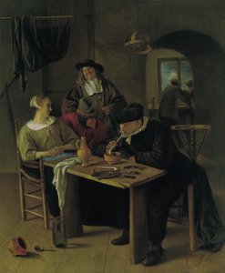 Kocsmai jelenet alkotó: Jan Steen