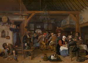 A lakodalmi lakoma alkotó: Jan Steen