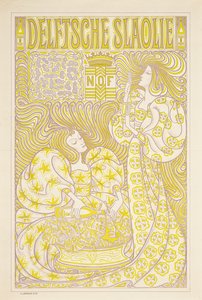 A Delft Salad Oil reklámplakátja, 1894