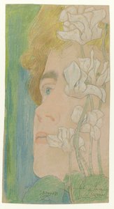 Daisy, 1900 körül alkotó: Jan Toorop