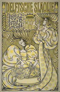 Plakát a delfti salátaolajhoz, 1894 (papír)