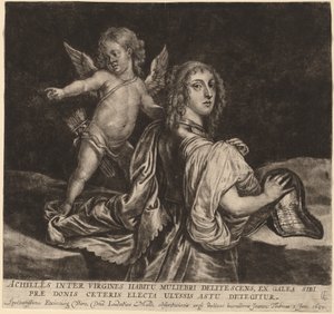 Akhilleusz mint Pyrrha Ámorral