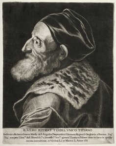 Tizian portréja, 1661.