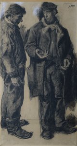 „Mauvais salaire”: Két munkás alkotó: Jan Toorop