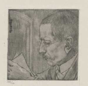 Aegidius Timmerman portréja alkotó: Jan Toorop
