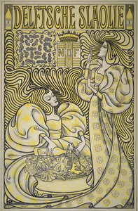 Delfti salátaolaj plakátja alkotó: Jan Toorop