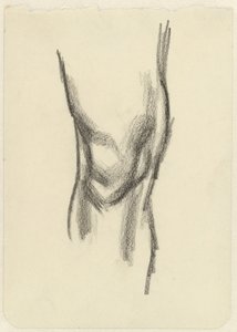 Egy térd tanulmányozása alkotó: Jan Toorop