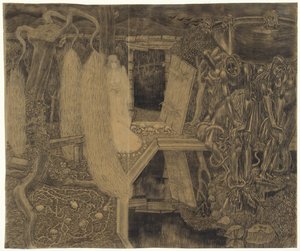 A bánat régi kertje Ősi bánatkert alkotó: Jan Toorop