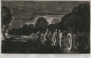 A négy elem, Tűz (Ignis), c. 1614–1622 (rézkarc) alkotó: Jan Van de II Velde